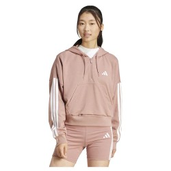 суичър,дамски,блузи,adidas,essentials,3,stripes,french,terry,hoodie,warm,clay,white,(pink)