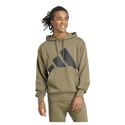 суичър,мъжки,пуловери,adidas,essentials,big,logo,french,terry,hoodie,olive,strata,black,(green)