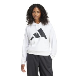 суичър,дамски,блузи,adidas,essentials,big,logo,french,terry,loose,hoodie,white
