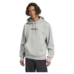 суичър,мъжки,пуловери,adidas,essentials,linear,fleece,hoodie,medium,grey,heather,black,(grey)