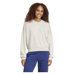 блуза,дамски,блузи,adidas,essentials,small,logo,feelcozy,sweatshirt,wonder,alumina,white,(beige)