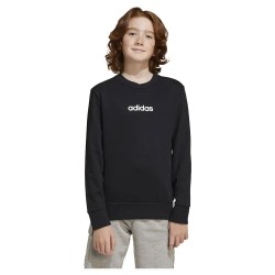 блуза,детски,блузи,adidas,essentials,sweatshirt,black,(black,white)