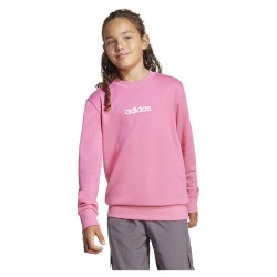 блуза,детски,блузи,adidas,essentials,sweatshirt,pink,fusion,white,(pink)