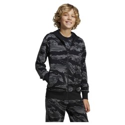 блуза,детски,блузи,adidas,seasonal,essentials,camo,full,zip,sweatshirt,black