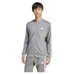 яке,мъжки,анцузи,adidas,tricot,regular,fit,mélange,tracksuit,jacket,grey,(black,melange)