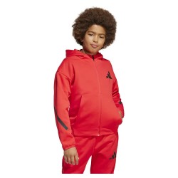 блуза,детски,блузи,adidas,z.n.e,full,zip,sweatshirt,pure,ruby,black,(red)