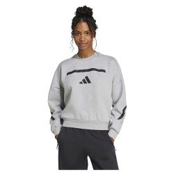 блуза,дамски,блузи,adidas,z.n.e,sweatshirt,medium,grey,heather,(grey)