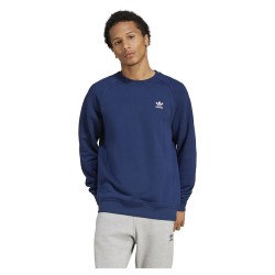 блуза,мъжки,пуловери,adidas,originals,trefoil,essentials,french,terry,sweatshirt,blue,(night,indigo)