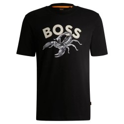 тениска,мъжки,тениски,boss,bossfish,01,short,sleeve,t,shirt,black