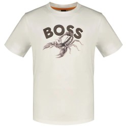 тениска,мъжки,тениски,boss,bossfish,01,short,sleeve,t,shirt,white