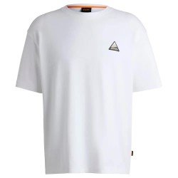 тениска,мъжки,тениски,boss,fishpatch,01,short,sleeve,t,shirt,white