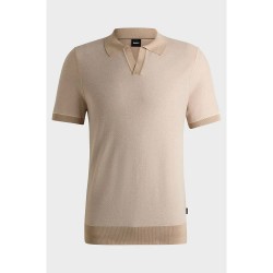 мъжки,блузи,с,яка,boss,jianluca,01,short,sleeve,polo,open,white,(beige)