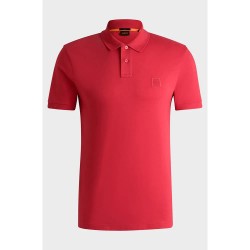 мъжки,блузи,с,яка,boss,passenger,01,short,sleeve,polo,open,red,(red)