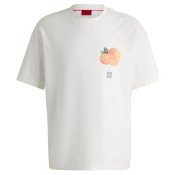 тениска,мъжки,тениски,hugo,dartiee,01,short,sleeve,t,shirt,white