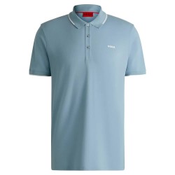 мъжки,блузи,с,яка,hugo,dinoso222,01,short,sleeve,polo,open,blue,(blue)