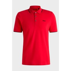 мъжки,блузи,с,яка,hugo,dinoso222,01,short,sleeve,polo,red