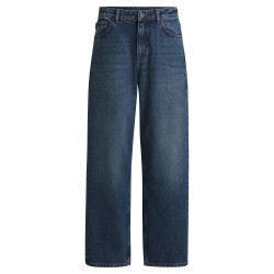 дънки,дамски,панталони,hugo,leni,02,jeans,blue