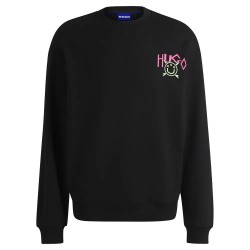 блуза,мъжки,пуловери,hugo,nigotil,01,sweatshirt,black,(black)