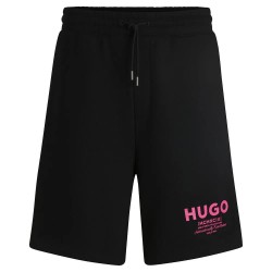 къси,панталони,мъжки,панталони,hugo,nomario,01,sweat,shorts,black