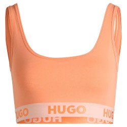 бюстие,дамско,бельо,дамски,бикини,и,танкини,hugo,sporty,logo,bralette,bra,orange,(bright,orange)