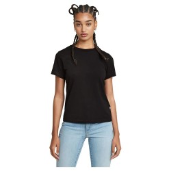 тениска,дамски,тениски,g,star,nifous,short,sleeve,v,neck,t,shirt,dark,black,(black)