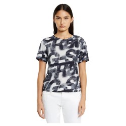 тениска,дамски,тениски,g,star,sprayed,letters,short,sleeve,v,neck,t,shirt,grey,(light,chalk,sprayed,letters)