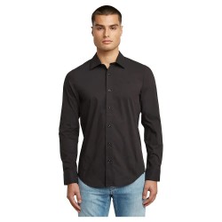 риза,с,дълъг,ръкав,мъжки,ризи,g,star,uniform,slim,long,sleeve,shirt,dark,black,(black)