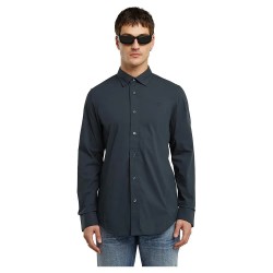 риза,с,дълъг,ръкав,мъжки,ризи,g,star,uniform,slim,long,sleeve,shirt,blue,grey,(salute)