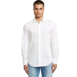 риза,с,дълъг,ръкав,мъжки,ризи,g,star,uniform,slim,long,sleeve,shirt,white