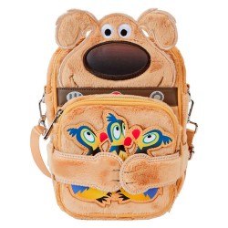 чанта,всички,чанти,loungefly,dug,15th,anniversary,up,disney,pixar,handbag,brown