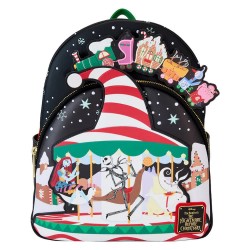 раница,раници,loungefly,journey,to,christmas,town,nightmare,before,christmas,disney,backpack,black