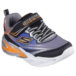 маратонки,детски,маратонки,skechers,flex,glow,ultra,trainers,blue,(black,silver,synthetic,grey,blue,orange,textile,silver,trim)