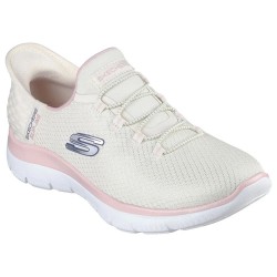 маратонки,дамски,маратонки,skechers,summits,trainers,white,(natural,mesh,pink,trim)