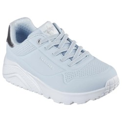 маратонки,детски,маратонки,skechers,uno,lite,metallic,mode,trainers,light,blue,synthetic,silver,trim,(blue)