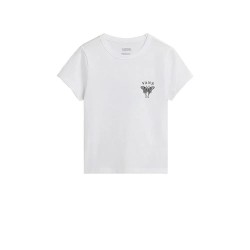 тениска,дамски,тениски,vans,catchers,club,mini,short,sleeve,t,shirt,white