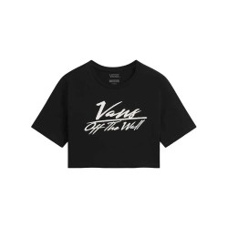 тениска,дамски,тениски,vans,off,the,wall,crop,ii,short,sleeve,t,shirt,black