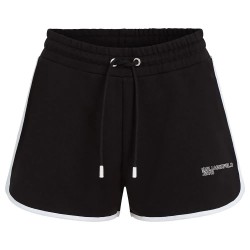 къси,панталони,дамски,панталони,karl,lagerfeld,binding,sweat,shorts,black