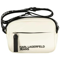чанти,за,през,рамо,karl,lagerfeld,essential,nylon,crossbody,white