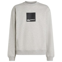блуза,мъжки,пуловери,karl,lagerfeld,reg,box,logo,sweatshirt,grey