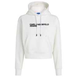 суичър,дамски,блузи,karl,lagerfeld,reg,logo,hoodie,white,(white)