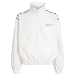 яке,мъжки,якета,karl,lagerfeld,zip,up,piping,jacket,white