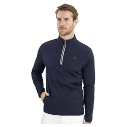 блуза,мъжки,пуловери,calvin,klein,golf,atlantic,hybrid,half,zip,sweatshirt,blue,(navy)