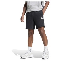 къси,панталони,мъжки,панталони,adidas,essential,3,stripes,french,terry,shorts,black,white,(black)