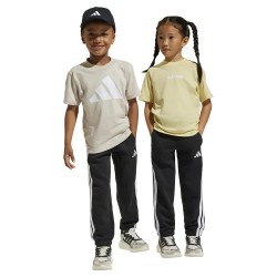анцуг,детски,панталони,adidas,essentials,3,stripes,joggers,black,white,(black)