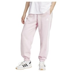 анцуг,дамски,панталони,adidas,essentials,3,stripes,fleece,loose,fit,joggers,pink,(clear,pink,white)