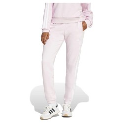 анцуг,дамски,панталони,adidas,essentials,3,stripes,french,terry,cuffed,joggers,clear,pink,white,(pink)