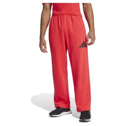 анцуг,мъжки,панталони,adidas,essentials,wide,leg,3,bar,logo,joggers,pure,ruby,black,(red)