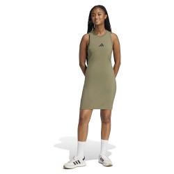 рокля,дамски,поли,и,рокли,adidas,future,icons,small,logo,sleeveless,short,dress,olive,strata,(green)