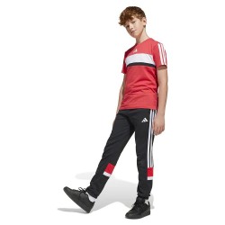 анцуг,детски,панталони,adidas,seasonal,essentials,tiberio,3,stripes,fleece,joggers,black,white,pure,ruby,(black)