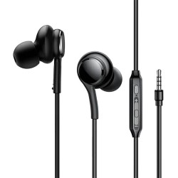 слушалки,слушалки,joyroom,jr,ew02,earphones,black